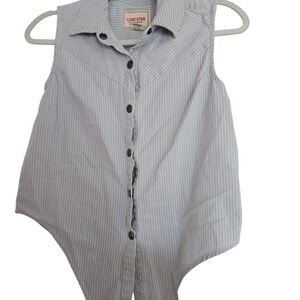 Lone Star Striped Sleeveless Top